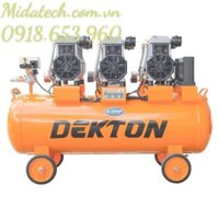 MÁY NÉN KHÍ DEKTON DK59-100 ( 100 LIT KHÔNG DẦU)