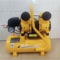 Máy nén khí Fujiwa 10L không dầu tốc nhanh công suất 1.5hp tặng kèm van bi nối