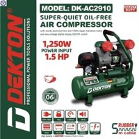 Máy Nén Khí Giảm Âm Không Dầu 1.5HP / DK-AC2910 / Thể Tích 10L máy chính hãng giá tốtvn