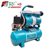 Máy Nén Khí Giảm Âm ROMANO 12L Không Dầu 0.75HP -Tặng Kèm Dây Xoắn Hơi+Sung Xì Khô