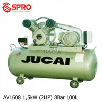 Máy nén khí JUCAI AV1608 1,5 kW (2 HP) 8 Bar 100L