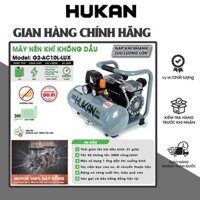 Máy nén khí Không dầu 10L Hukan G2-AC10L-LUX,Công suất: 1800W – 2HP,Áp suất: 8 Bar-116PSI