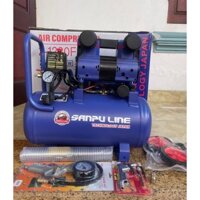 Máy nén khí không dầu 25L 1280W công nghệ Nhật bản. Bảo hành chính hãng 1 năm