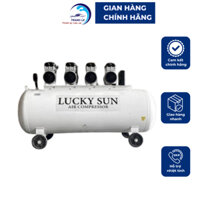 Máy nén khí không dầu 500 lít 6HP áp 8kg 220V Lucky Sun