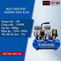 Máy nén khí không dầu GECKO Việt Nam 10 Lít - Máy nén khí mini