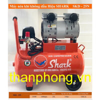 MÁY NÉN KHÍ KHÔNG DẦU SHARK 25 LÍT