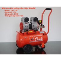 MÁY NÉN KHÍ KHÔNG DẦU SHARK 2HP 25LÍT