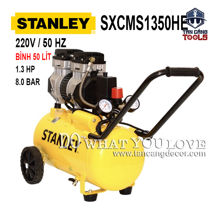 Máy nén khí không dầu Stanley SXCMS1350HE