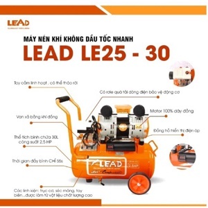 Máy nén khí Lead LE 25-30 2.5HP 30L