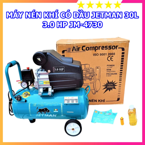 Máy nén khí liền trục Jetman JM-4730 30l