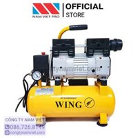 Máy nén khí, máy bơm hơi không dầu mini WING TW-OF550-9L-3/4HPW 3/4 HP, 9 lít, 8 bar, 220V