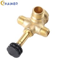 Máy nén khí Máy bơm tắt nguồn ống xả Van điện từ dỡ van kiểm tra chảy máu [chamer]