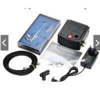 Máy nén khí mini kèm súng phun sơn Airbrush HD-130 (kèm lọc nước) - Máy phun sơn mini