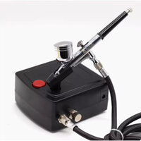 Máy nén khí mini kèm súng phun sơn  '' Đủ Bộ '' A - Máy phun sơn mini ACIESTORE