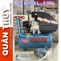 Máy Nén Khí Mitsukaiso 24-2.0/  2HP/ Bình 24L - 67s đầy bình