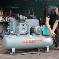 Máy nén khí Nhật bãi Hitachi 2HP