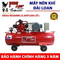 MÁY NÉN KHÍ PONY DÂY ĐAI DK55-W200NK( 5.5HP )