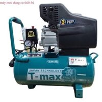 Máy nén khí trực tiếp TMax - TM25L - 3 HP (Có dầu) công xuất cao dây đồng 100% THIẾT BỊ máy móc