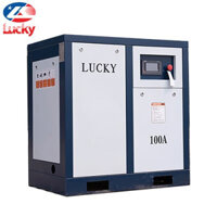 Máy nén khí trục vít 100hp biến tần Lucky BT100A