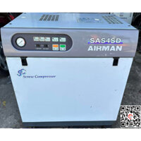 Máy nén khí trục vít Airman SAS4 SD Nhật bãi 3.7kw - 5hp