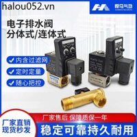 Máy nén khí Van thoát nước điện tử Hẹn giờ Công tắc máy sấy Van thoát nước Van thoát nước tự động Bình chứa khí Đế