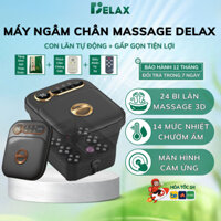 Máy Ngâm Chân Massage DELAX Gấp Gọn 14 Mức Nhiệt Tự Động Làm Nóng Chống Giật An Toàn BNC02
