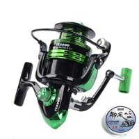 Máy ngang - Máy câu cá kim loại cao cấp  - Tặng kèm cước MC30 - 3000