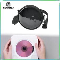 Máy nghe CD Máy nghe CD Máy nghe nhạc du lịch cầm tay Giá đỡ tròn Chỉ có máy nghe nhạc CD Túi lưu trữ