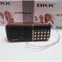 Máy Nghe Kinh Phật, Nghe Nhạc Thẻ Nhớ, Nghe Đài FM BKK B851 (Đỏ)