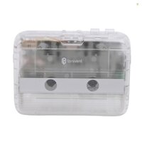 Máy Nghe Nhạc Băng cassette mini Trong Suốt Giắc Cắm 3.5mm Điều Chỉnh Được