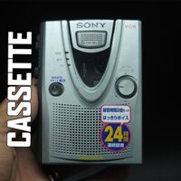 Máy nghe nhạc Cassette Sony TCM-400 có loa ngoài nghe được tai nghe 2 bên loa nghe hay