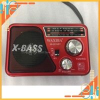 Máy nghe nhạc kiêm đài Radio FM Waxiba XB-521URT- Đài FM 521 có hỗ trợ thẻ nhớ TF và USB có đèn pin