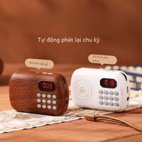 Máy Nghe Nhạc Mini, Máy Ghi Âm Di Động, Có Thể Cắm Thẻ, Máy Nghe Nhạc Có Thể Sạc Lại, Phát Lại Vòng Lặp, Cắm Điện Di Độn
