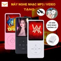 Máy nghe nhạc mini mp3 mp4 có màn hình lcd xem video phim, loa ngoài, kết nối bluetooth
