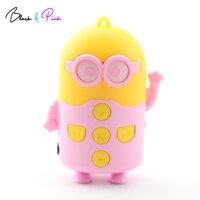 Máy nghe nhạc Minion tặng tai nghe và dây sạc