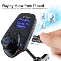 MÁY NGHE NHẠC MP3, FM KHÔNG DÂY BLUETOOTH TRÊN Ô TÔ ĐIỆN 12V BẰNG TẨU SẠC T10 - T10 CAR WIRELESS MP3