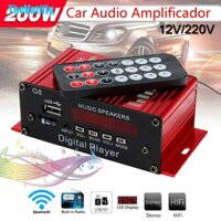 Máy Nghe Nhạc Mp3 G8 12v 200w 4 Aux Chất Lượng Cao