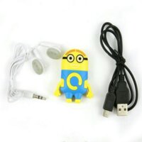 Máy Nghe Nhạc MP3 Minion ( Kèm Cáp + Tai Nghe )