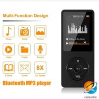 Máy Nghe Nhạc mp3 mp4 fm Kết Nối bluetooth Siêu Mỏng Dành Cho Học Sinh mp3