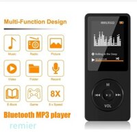 Máy Nghe Nhạc Mp3 Mp4 Fm Radio Bluetooth Cầm Tay Siêu Mỏng Dạng Bút Ghi Âm Ngoài Trời Dành Cho Học Sinh