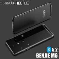 Máy nghe nhạc MP3 Uareliffe BENJIE M6 Không tích hợp Phiên bản bộ nhớ Bluetooth5.0 Máy nghe nhạc không mất cơ thể bằng kim loại Hỗ trợ thẻ SF Máy nghe nhạc di động có đồng hồ nhạc sách điện tử
