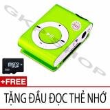 Máy nghe nhạc MP3 và thẻ 2GB Tặng đầu đọc thẻ