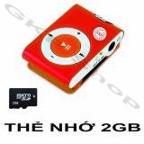 Máy nghe nhạc MP3 và thẻ nhớ 2GB