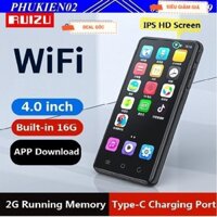 Máy Nghe Nhạc RUIZU H8 WIFI Android MP3 player Bluetooth 5.0 Touch Screen 4.0inch 16GB music mp3 player with Speaker,FM