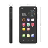 MÁY NGHE NHẠC RUIZU H8 - WIFI ANDROID BLUETOOTH 5.0 MÀN HÌNH 4.0IN 16GB LOA NGOÀI - bản 2023 CÓ (Hỗ Trợ Tiếng Việt).