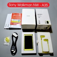 Máy nghe nhạc Sony Walkman A35 + Tai nghe Hires - Hàng chính hãng Fullbox (Like new) | Music Club