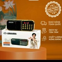 (máy nghe nhạc)Loa CRAVE.. thầy thích pháp hòa , có kèm thẻ nhớ 8G,