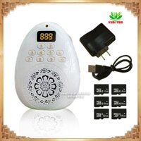 Máy Nghe Pháp Máy Niệm Phật Đài Giọt Nước Có Thẻ Nhớ KT05