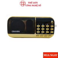 Máy nghe pháp, Mp3, Loa thẻ nhớ Craven CR 836/836S/853 kinh, đài FM, đèn pin siêu trâu - đổi mới 7 ngày và bh 6 tháng