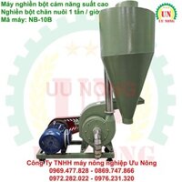 Máy nghiền bột cám  làm thức ăn chăn nuôi năng suất cao | 1 tấn/giờ | Mã máy: NB-10B